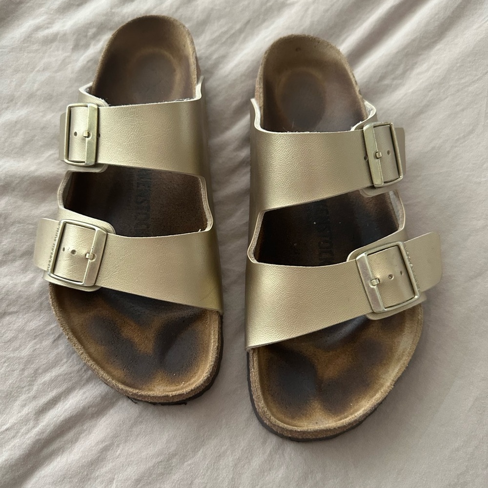 Birkenstock Gold Sandals